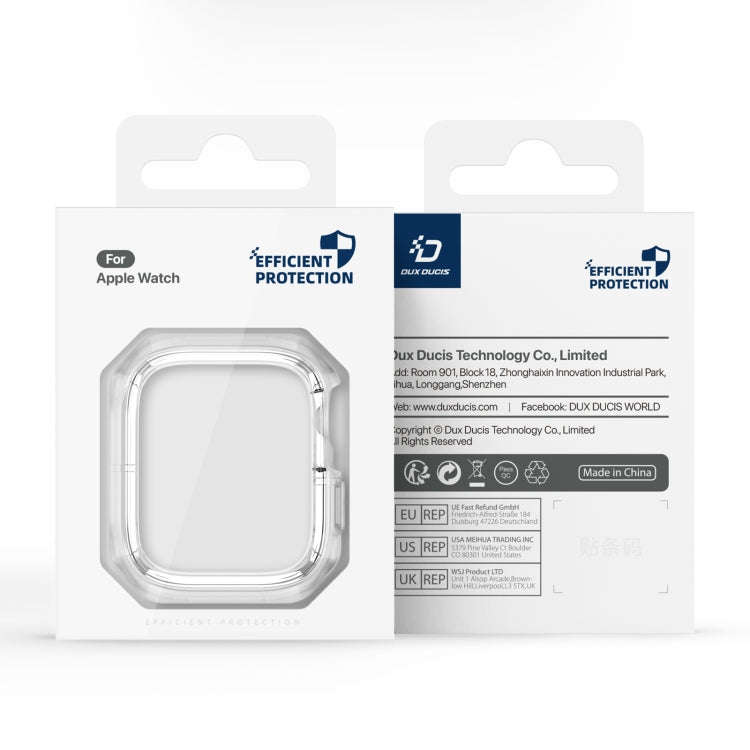 For Apple Watch 4 / 5 / 6 / SE 44mm DUX DUCIS Tamo Series Hollow PC + TPU Watch Protective Case(T...