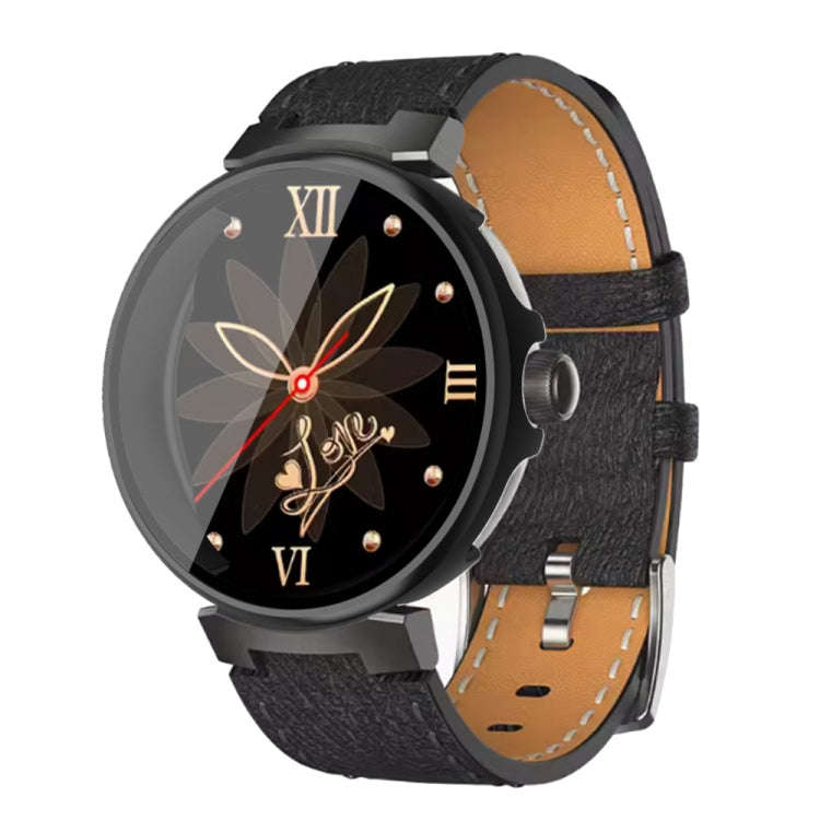 For Aigo GTV2 PC + Tempered Film Integrated Watch Protective Case(Black)