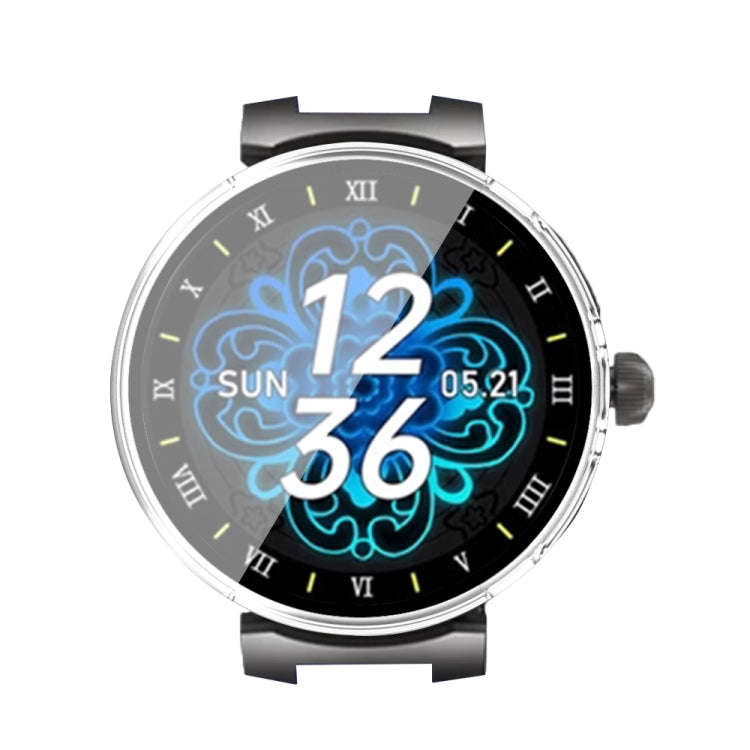 For Aigo GTV2 PC + Tempered Film Integrated Watch Protective Case(Transparent)