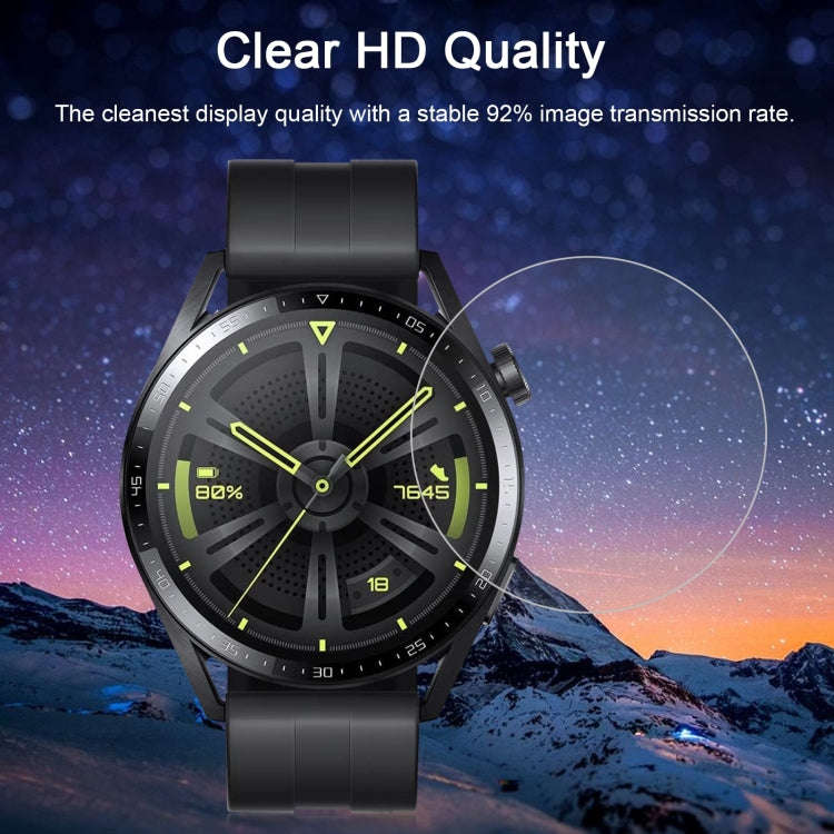 For Huawei Watch GT 3 46mm Smart Watch Tempered Glass Film Screen Protector