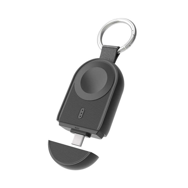 For Apple Watch / AirPods Series U20A Portable Magnetic Wireless Charger(Black)