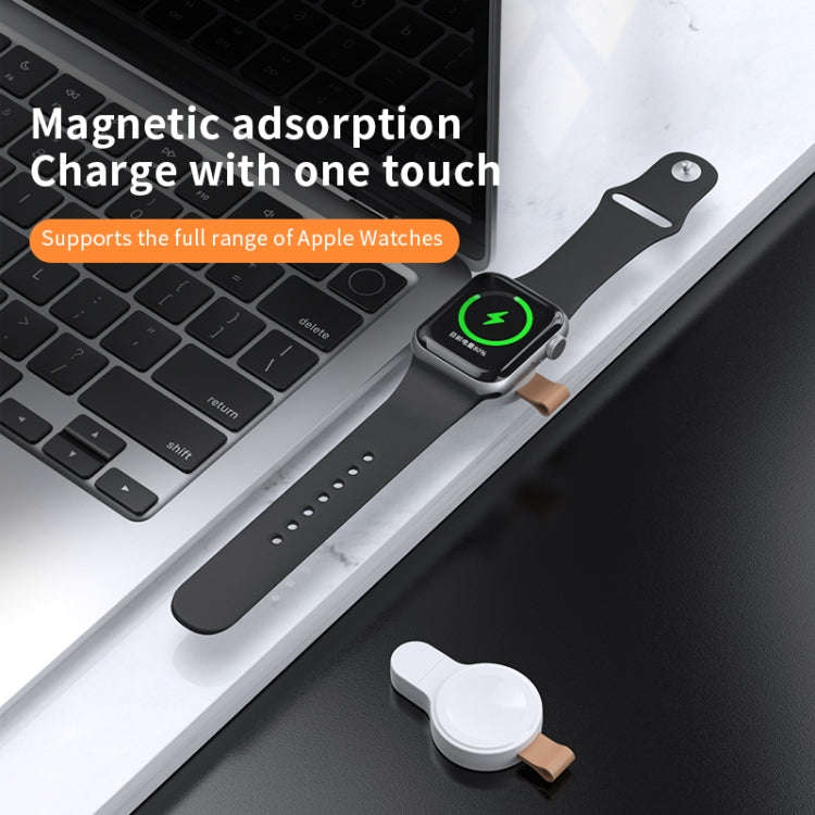 For Apple Watch Series X52 Portable Wireless Charger(White)