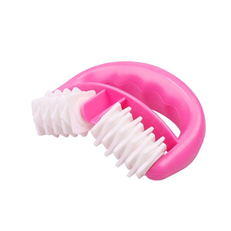 Body Mini Roller Meridian Massager(Rose Red Piece)