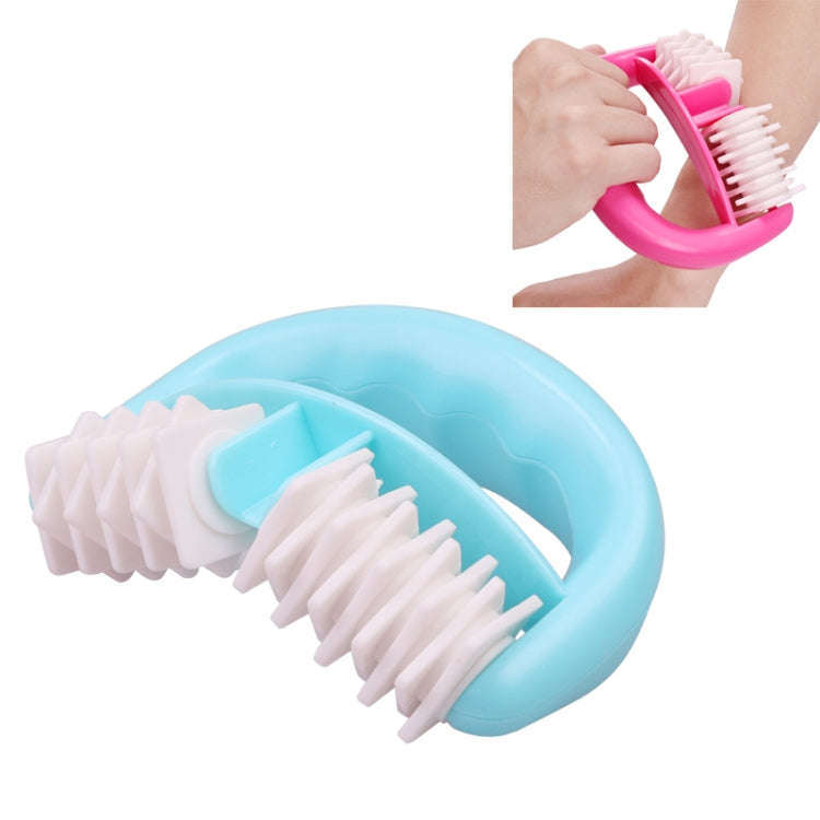 Body Mini Roller Meridian Massager(Blue Piece)