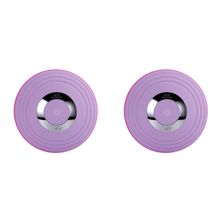 Bluetooth  Breast Massager with Anti-sagging And Remote Control, Style:APP Models(Purple)