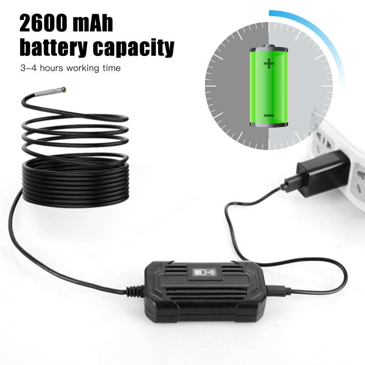 F240 3.9mm HD 1080P IP67 Waterproof WiFi Direct Connection Digital Endoscope, Cable Length:2m(Black)