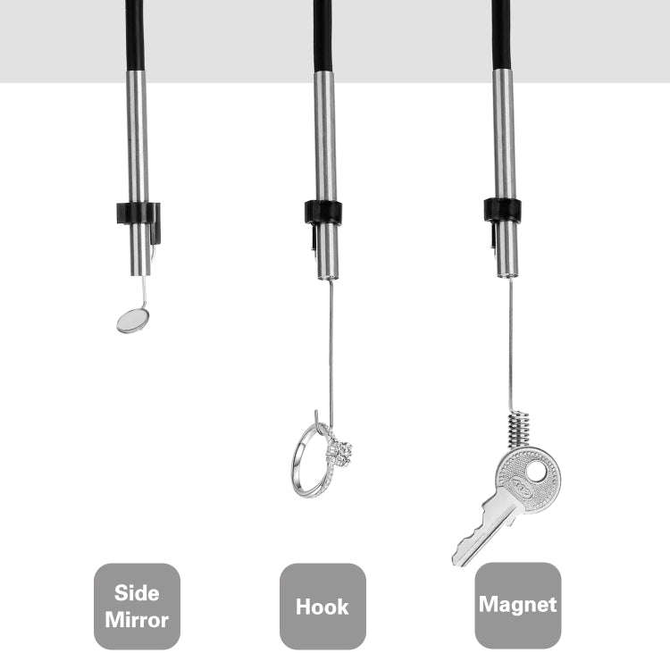 F240 3.9mm HD 1080P IP67 Waterproof WiFi Direct Connection Digital Endoscope, Cable Length:2m(Black)