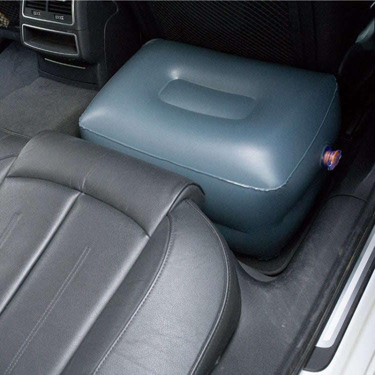 Z4 PVC Small Square Stool Universal Car Travel Inflatable Stool
