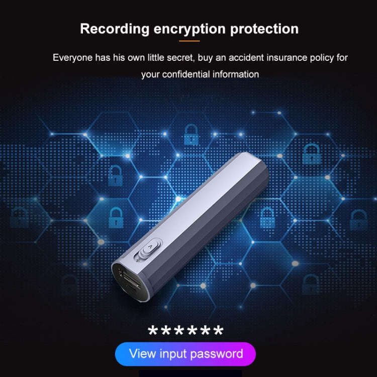 JNN Q72 HD Noise Reduction Long Standby Smart Voice Recorder Recording Device, Capacity:32GB (Black)