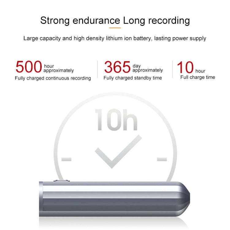 JNN Q72 HD Noise Reduction Long Standby Smart Voice Recorder Recording Device, Capacity:32GB (Black)