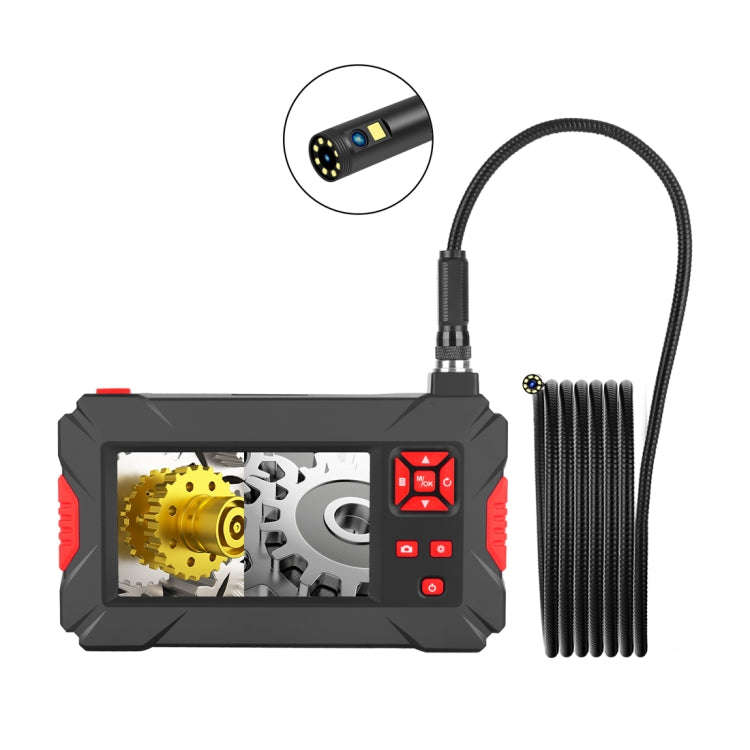 P30 8mm 1080P IP68 Waterproof 4.3 inch Screen Dual Camera Digital Endoscope, Length:1m Snake Tube...