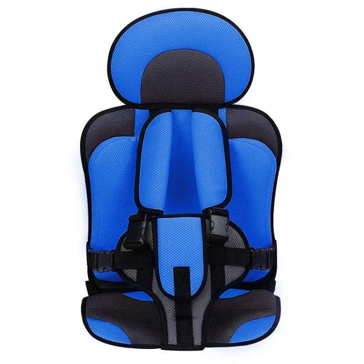 Car Portable Children Safety Seat, Size:54 x 36 x 25cm (For 3-12 Years Old)(Dark Blue + Black)