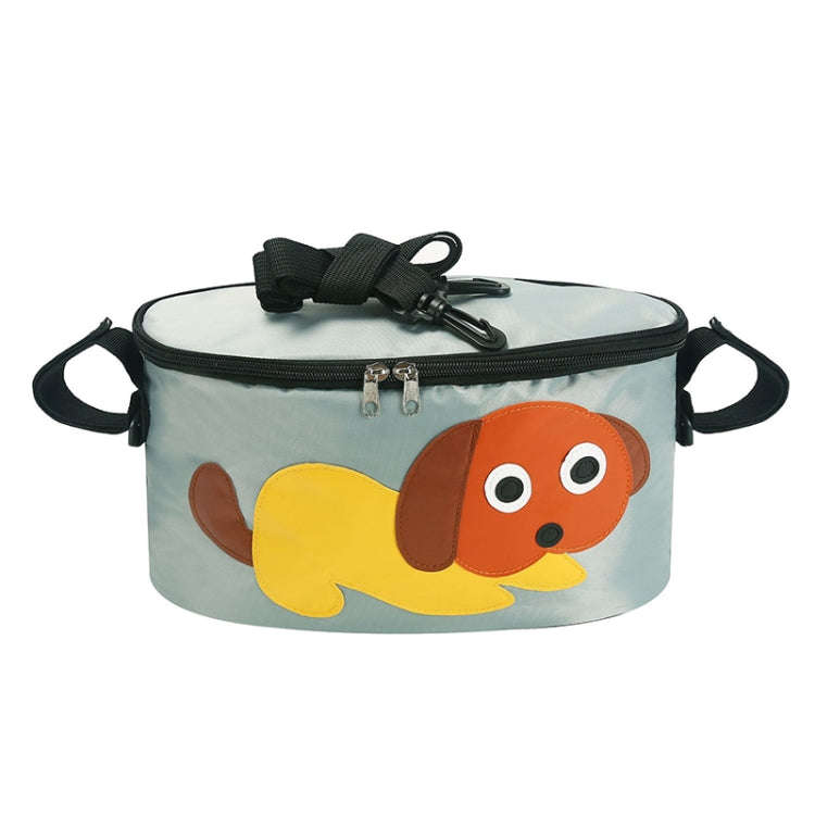 Car Baby Storage Bag Electromobile Bicycle Cart Storage Bag Hanging Bag with Cover(SKU-07-Dog)