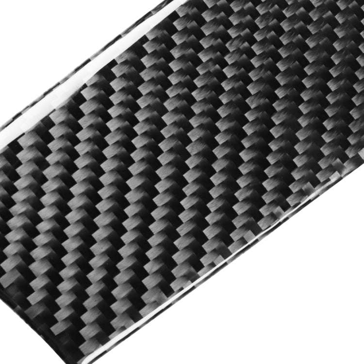2 in 1 Car Carbon Fiber Gear Panel + Cigarette Lighter Decorative Sticker for Audi Q7 2008-2015, ...