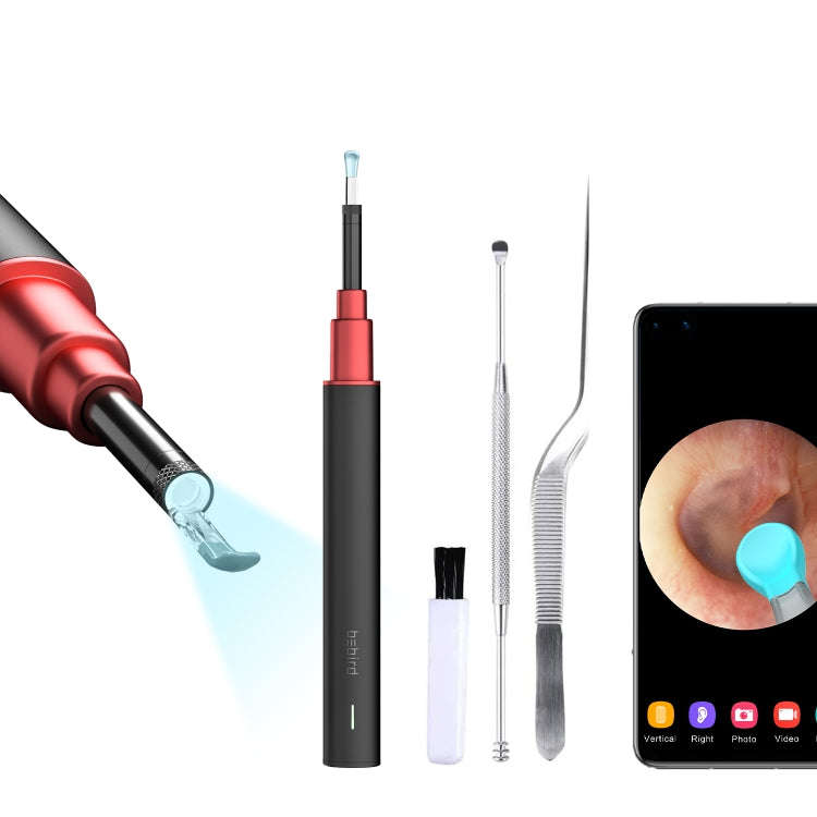 Bebird A2 SE 350mAh 3.0MP HD Visual Earpick Digital Endoscope(Black)