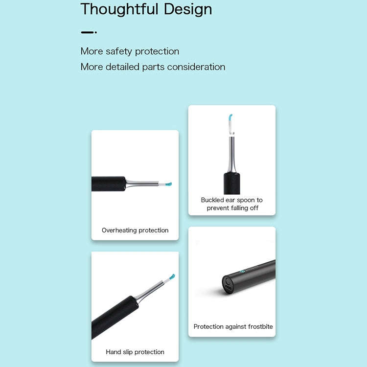 Bebird C3 4.5mm Wireless Wifi High-definition Visual Ear Spoon 3 Million Pixels Out Ear Visual Ea...