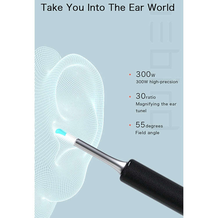 Bebird C3 4.5mm Wireless Wifi High-definition Visual Ear Spoon 3 Million Pixels Out Ear Visual Ea...
