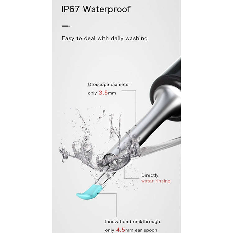 Bebird C3 4.5mm Wireless Wifi High-definition Visual Ear Spoon 3 Million Pixels Out Ear Visual Ea...