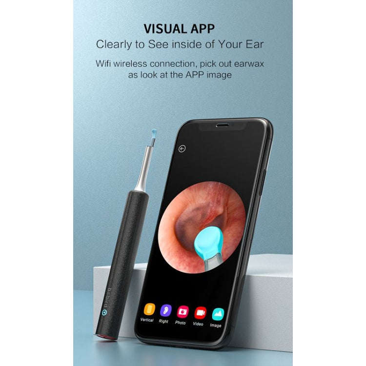 Bebird C3 Pro 2.4G 3.5mm Wireless Wifi High-definition Visual Ear Spoon 3 Million Pixels Out Ear ...