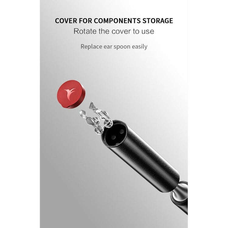 Bebird C3 Pro 2.4G 3.5mm Wireless Wifi High-definition Visual Ear Spoon 3 Million Pixels Out Ear ...