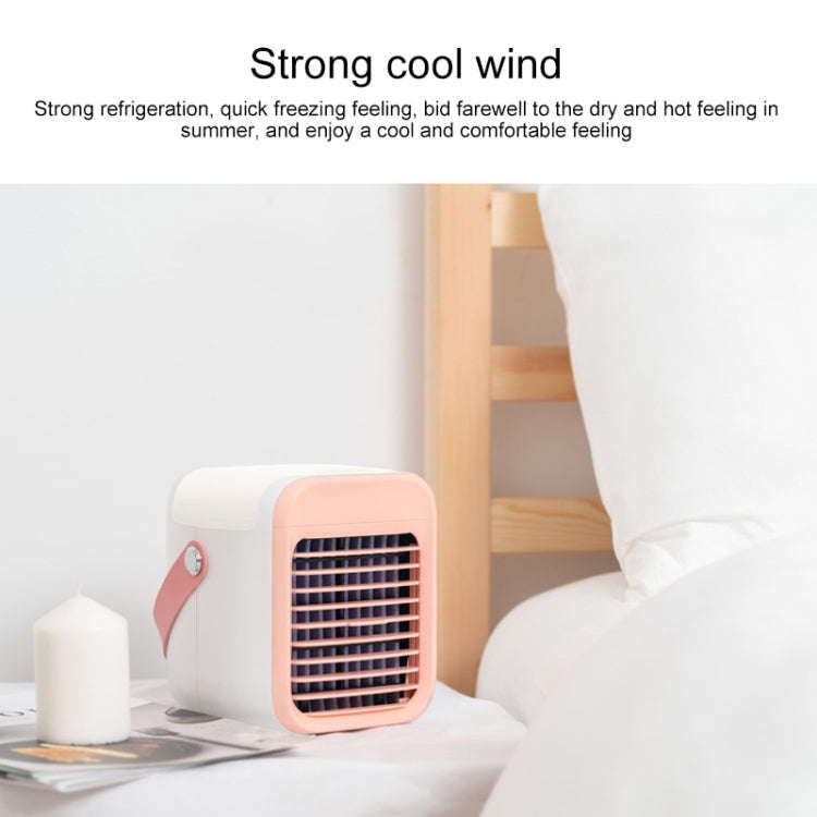 BD-F26 Portable Humidifier Fan Water Replenishment Instrument (Blue)