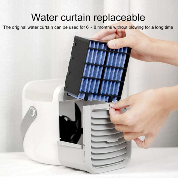 BD-F26 Portable Humidifier Fan Water Replenishment Instrument (White)