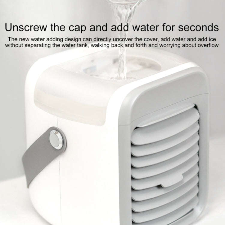 BD-F26 Portable Humidifier Fan Water Replenishment Instrument (Blue)