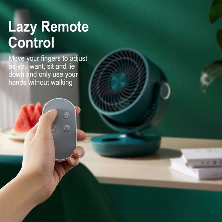 WT-F44 Adjustable Desktop LED Smart Digital Display Air Circulation Electric Fan, 3 Speed Control...