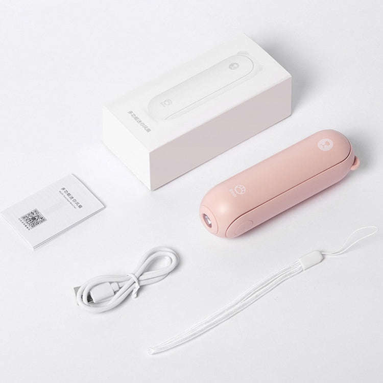 Xiaomi Youpin JISULIFE F8X Upgrade Version Multifunctional Mini Fan Handheld Folding Fan (White)