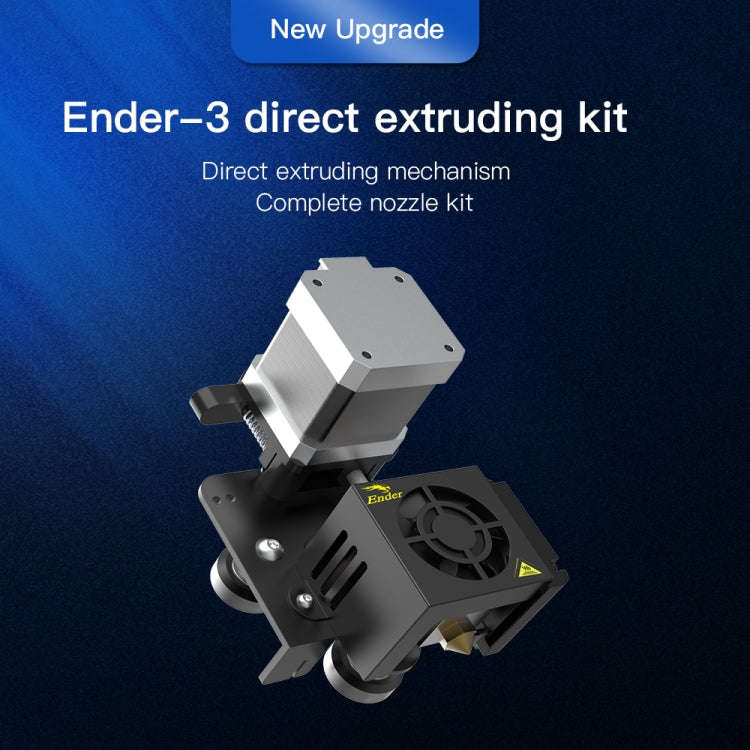 Creality Ender-3 Direct Extruding Mechanism Complete Extruder Nozzle Kit with Stepper Motor