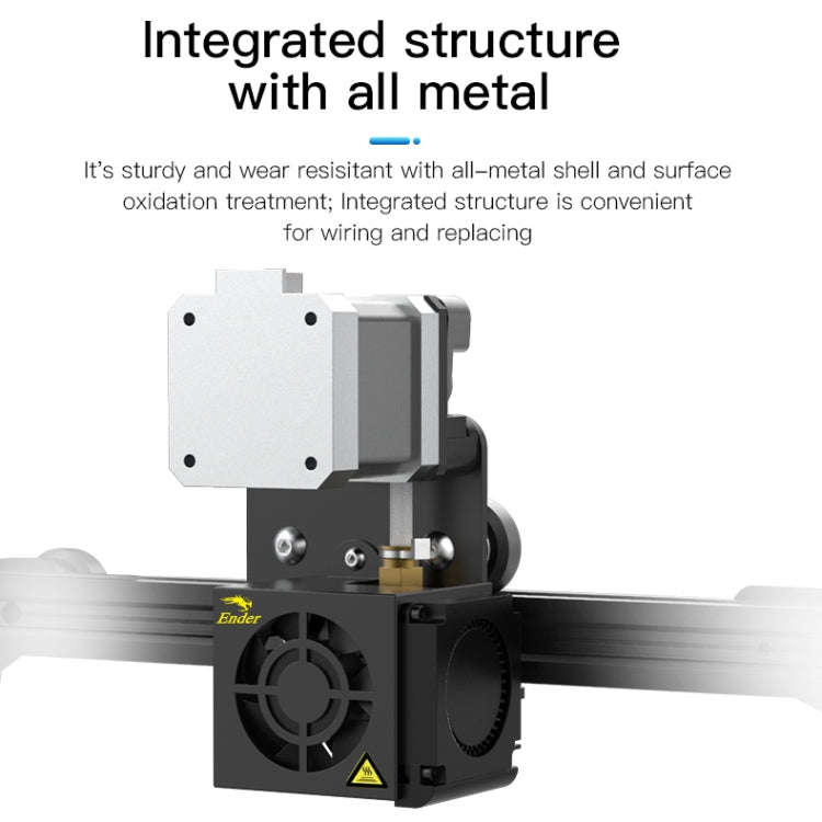 Creality Ender-3 Direct Extruding Mechanism Complete Extruder Nozzle Kit with Stepper Motor