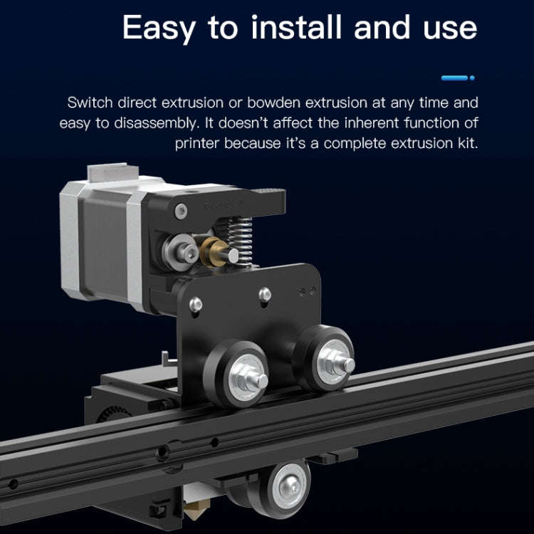Creality Ender-3 Direct Extruding Mechanism Complete Extruder Nozzle Kit with Stepper Motor