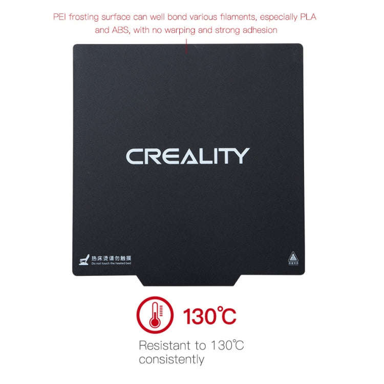 Creality PEI Priting Plate Double-sided PEI Spring Steel Sheet with Magnetic Base for Ender-3 3D ...