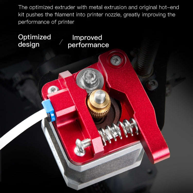 Creality All Metal Red Block Bowden Extruder Kit for Ender-3 / Ender-3 Pro / Ender-3 V2 / CR-10 P...