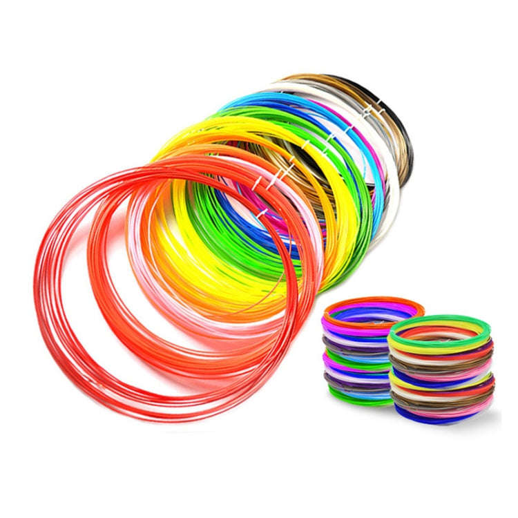 5m 1.75mm Low Temperature PCL Cable 3D Printing Pen Consumables(Purple)