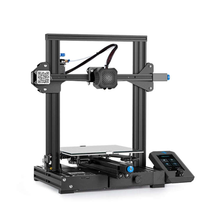 CREALITY Ender-3 V2 Craborundom Glass Platform Ultra-silent DIY 3D Printer, Print Size : 22 x 22 ...