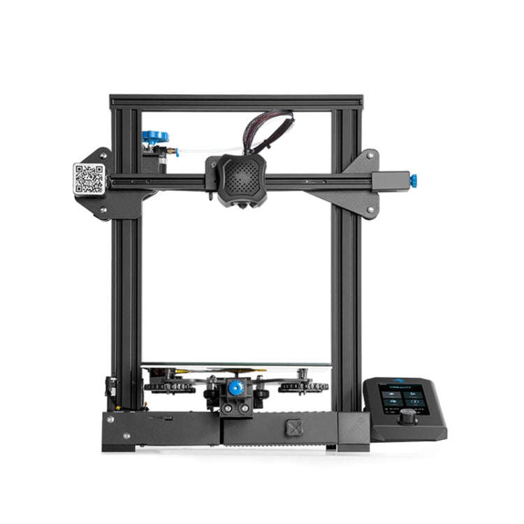 CREALITY Ender-3 V2 Craborundom Glass Platform Ultra-silent DIY 3D Printer, Print Size : 22 x 22 ...