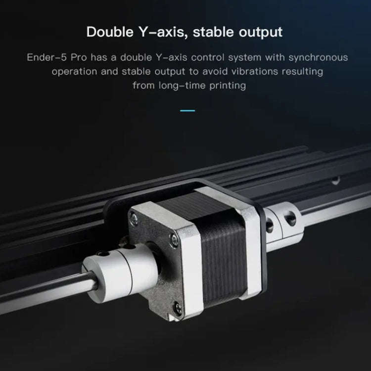 CREALITY Ender-5 Pro Silent Mainboard Double Y-axis DIY 3D Printer, Print Size : 22 x 22 x 30cm, ...