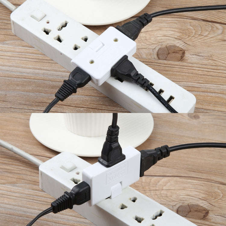 1 to 3 15A 180 Degrees Rotation Extension Multi Plug Mini Slim Wireless Outlet Socket, US Plug, A...