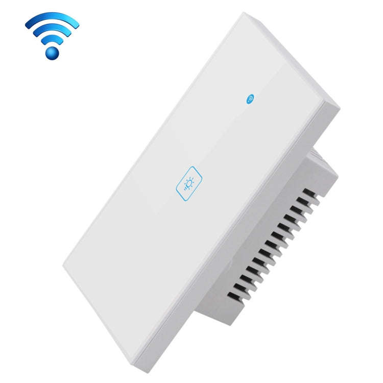 WS-US-01 EWeLink APP & Touch Control 2A 1 Gang Tempered Glass Panel Smart Wall Switch, AC 90V-250...