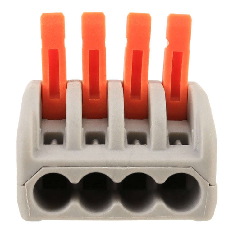 10 PCS 4 Port PCT Series Architectural Wiring Connector LED Lamp Conductor Distributor Junction B...