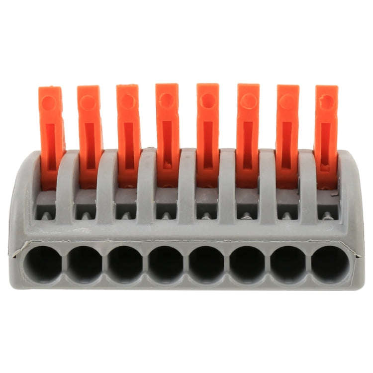 10 PCS 8 Port PCT Series Architectural Wiring Connector LED Lamp Conductor Distributor Junction B...