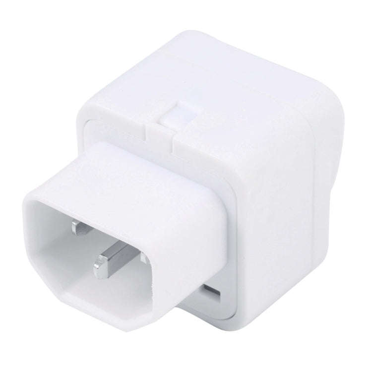 Portable Universal Five-hole WK to C13-C14 Plug Socket Power Adapter(White)