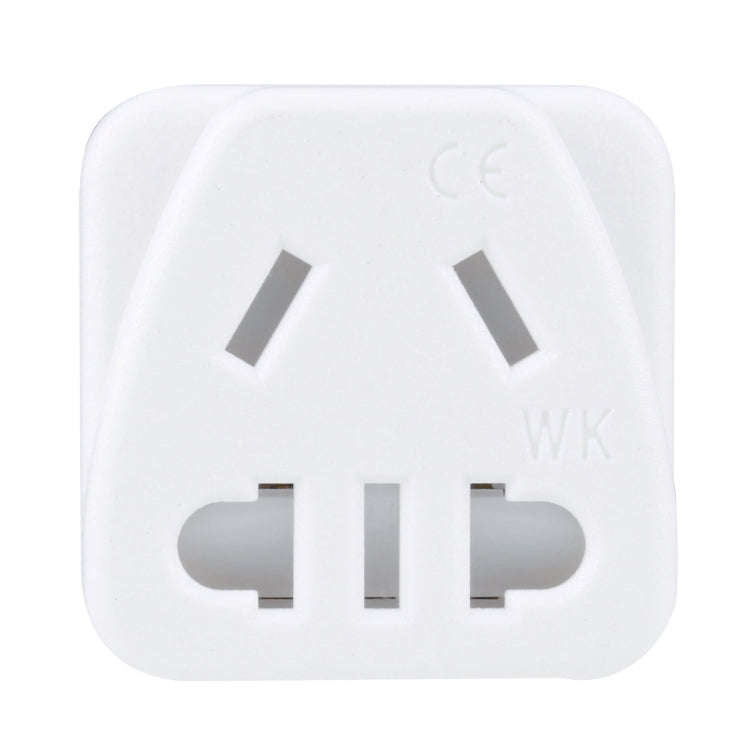 Portable Universal Five-hole WK to C13-C14 Plug Socket Power Adapter(White)