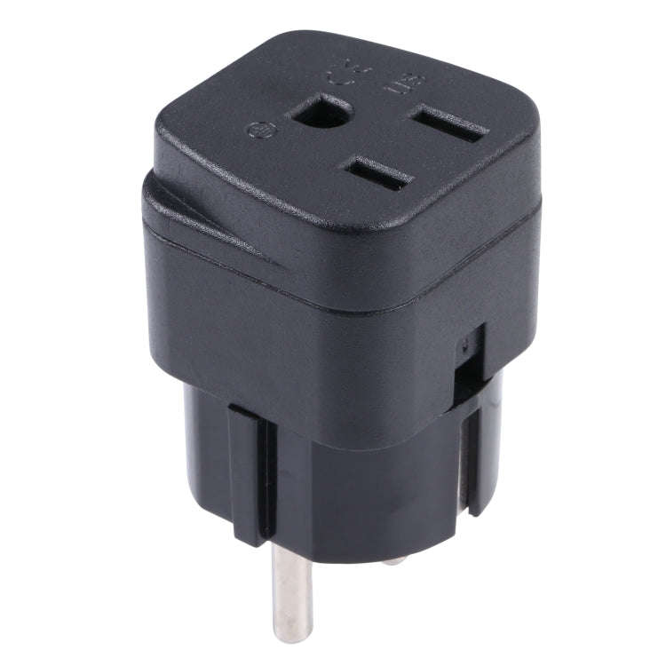 Portable Three-hole US to EU Plug Socket Power Adapter