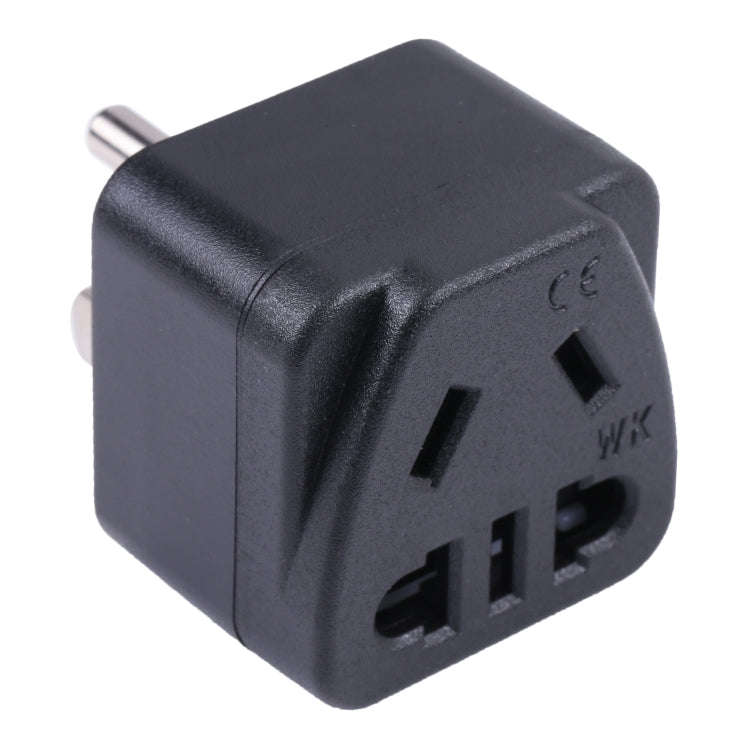 Portable Universal Five-hole WK to US & Mexico Three-pin Plug Socket Power Adapter