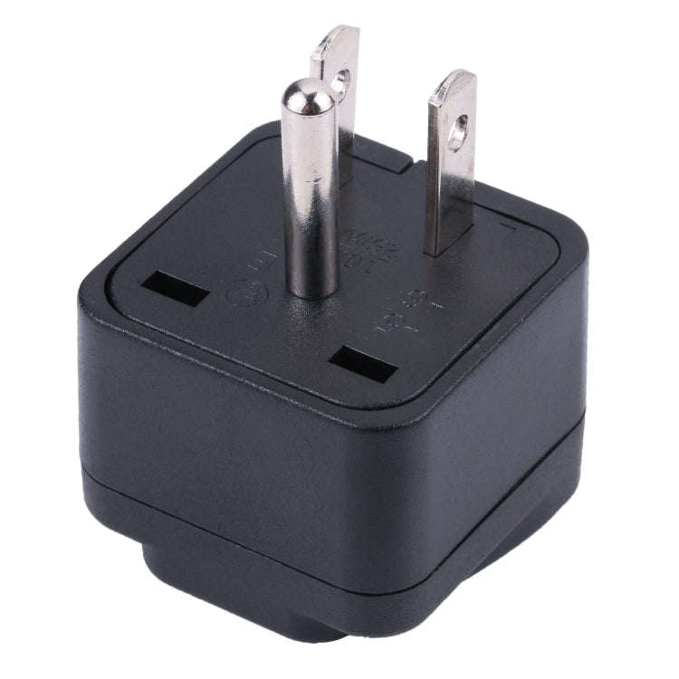 Portable Universal Five-hole WK to US & Mexico Three-pin Plug Socket Power Adapter
