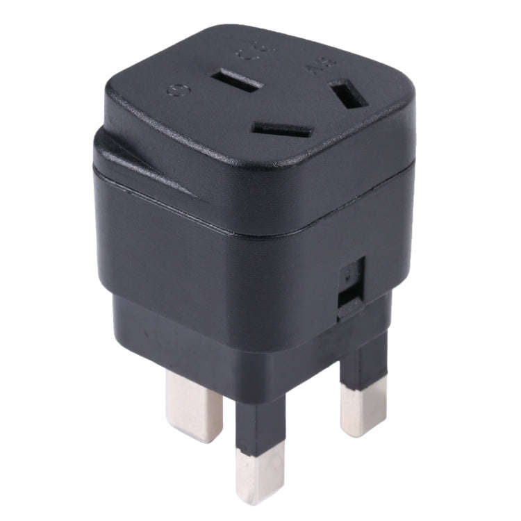 Portable Three-hole AU to UK Plug Socket Power Adapter with Fuse