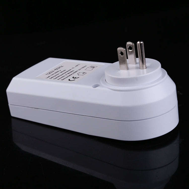 AC 120V Smart Home Plug-in Programmable LCD Display Clock Summer Time Function 12/24 Hours Change...