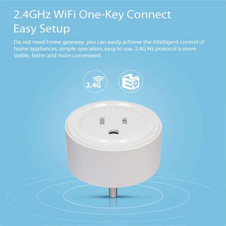 NEO NAS-WR06W WiFi US Smart Power Plug,with Remote Control Appliance Power ON/OFF via App & Timin...